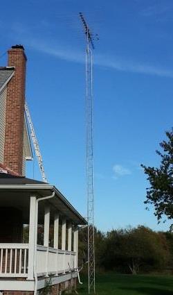 50 ft  Antenna Tower - Narrow Crop